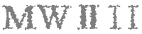ＭＷⅡII